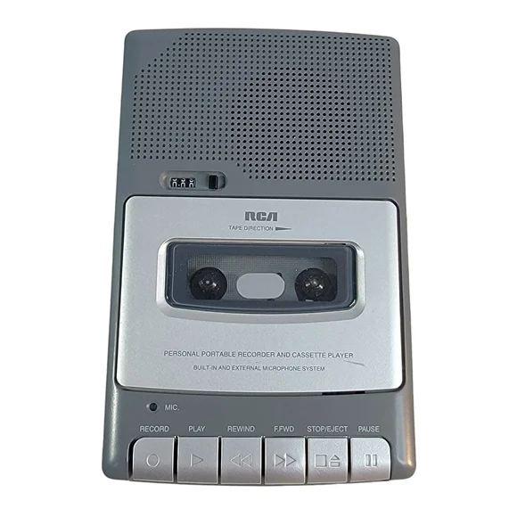 RCA RP3503 "Shoebox" Cassette Voice Recorder Personal Portable Player With Mic - Picture 2 of 12